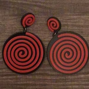 80s goth style earrings